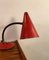 Rote Mid-Century Pifco Lampe mit Schwanenhals von Anglepoise, 1968 7