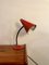 Rote Mid-Century Pifco Lampe mit Schwanenhals von Anglepoise, 1968 1
