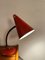 Rote Mid-Century Pifco Lampe mit Schwanenhals von Anglepoise, 1968 5