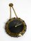 Horloge Murale Mid-Century Mécanique Atlanta avec Mouvement 10 Jours et Gong Strike en Design Maritime, 1950s 3