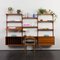 Teak Wall Unit with Dresser and Vinyl Records Cabinet by Poul Cadovius for Cado, Denmark, 1960s, Image 2