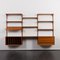 Teak Wall Unit with Dresser and Vinyl Records Cabinet by Poul Cadovius for Cado, Denmark, 1960s 1