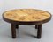 French Round Coffee Table by Leduc, Vallauris, France, 1960s 4