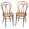 No. 19 Chairs attributed to Thonet, 1900s, Set of 2 1