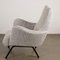 Vintage Armchair in Fabric & Metal, Italy, 1960s 3