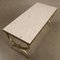 Vintage Coffee Table in Marble Brass in the style of Maison Jansen, 1950s 5