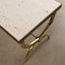 Vintage Coffee Table in Marble Brass in the style of Maison Jansen, 1950s 6