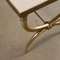 Vintage Coffee Table in Marble Brass in the style of Maison Jansen, 1950s 7