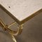Vintage Coffee Table in Marble Brass in the style of Maison Jansen, 1950s 8