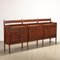 Credenza vintage impiallacciata in noce, Italia, anni '60, Immagine 2