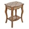 Vintage Marquetry Side Table, Image 1