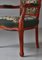 Danish Rococo Style Red Stained Armchair, Early 20th Century 13