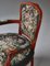 Danish Rococo Style Red Stained Armchair, Early 20th Century 10