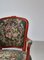 Danish Rococo Style Red Stained Armchair, Early 20th Century 7