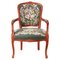 Danish Rococo Style Red Stained Armchair, Early 20th Century 1