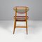 Italian Mid-Century Modern Wooden Chairs with Missoni Fabric, 1960s, Set of 6 6