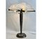 French Art Deco Table Lamp attributed to Léon Hugue, 1929, Image 12