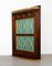 Wandgarderobe aus Holz, Messing und Glas im Stil von Paolo Buffa, Italien, 1940er 10