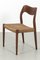 Model 71 Chairs by Niels Otto Møller, Set of 6, Image 3