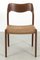 Model 71 Chairs by Niels Otto Møller, Set of 6, Image 5