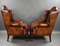 Leather Wing Chairs, 1920s, Set of 2 5