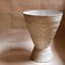 Beige Stoneware Krater Vase by Elena Vasilantonaki, Image 11