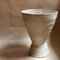 Beige Krater Vase aus Steingut von Elena Vasilantonaki 11