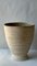 Beige Stoneware Krater Vase by Elena Vasilantonaki 5