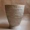 Beige Stoneware Krater Vase by Elena Vasilantonaki 2