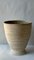 Beige Stoneware Krater Vase by Elena Vasilantonaki 6