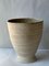 Beige Stoneware Krater Vase by Elena Vasilantonaki 4