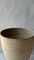 Beige Krater Vase aus Steingut von Elena Vasilantonaki 5