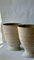 Beige Krater Vase aus Steingut von Elena Vasilantonaki 16