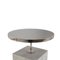 White Marble and Nickel Side Table by Thai Natura 3
