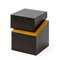 Black and Gold Metal Side Table by Thai Natura 3