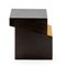 Black and Gold Metal Side Table by Thai Natura 4