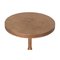 Natural Wood and Golden Metal Side Table by Thai Natura 3
