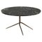 Metal and Black Marble Coffee Table by Thai Natura 1