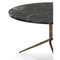 Metal and Black Marble Coffee Table by Thai Natura 3