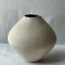 White Stoneware Sfondyli Vase by Elena Vasilantonaki 5