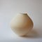 White Stoneware Sfondyli Vase by Elena Vasilantonaki 3