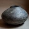 Black Stoneware Chytra Vase by Elena Vasilantonaki 2