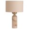 White Alabaster Peona Table Lamp by Simone & Marcel 1