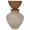 Ohana Stacking Beige and Oodle Vase by Pia Wüstenberg 1