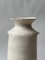 Weiße Alavastron Vase aus Steingut von Elena Vasilantonaki 7