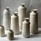 White Stoneware Alavastron Vase by Elena Vasilantonaki 14