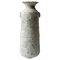 Weiße Alavastron Vase aus Steingut von Elena Vasilantonaki 1