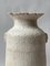 Weiße Alavastron Vase aus Steingut von Elena Vasilantonaki 11