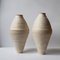 Beige Amphora Vase aus Steingut von Elena Vasilantonaki 3