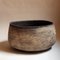 Black Stoneware Lekanida Vase by Elena Vasilantonaki 3